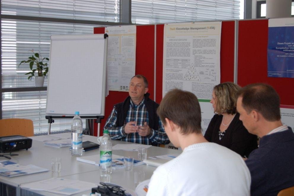 Treffen der ESF-Projektpartner in Passau Treffen der ESF-Projektpartner in Passau