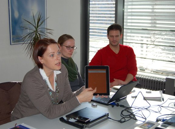 Treffen mit Frau Demiray