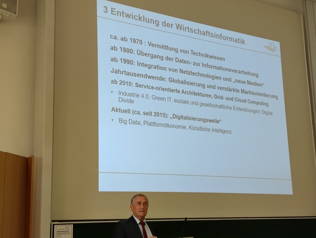 Bild aus der Abschiedvorlesung
