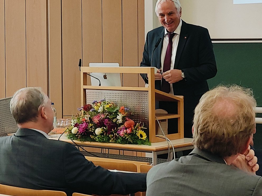 Bild aus der Abschiedsvorlesung von Prof. Lehner