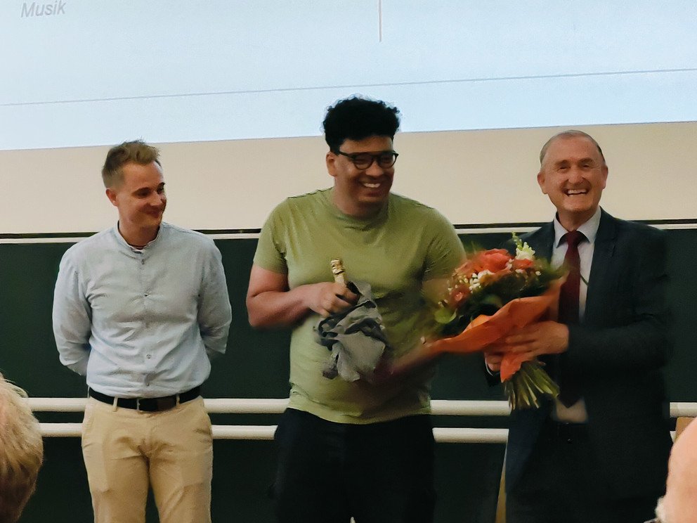 Bild aus der Abschiedsvorlesung von Prof. Lehner