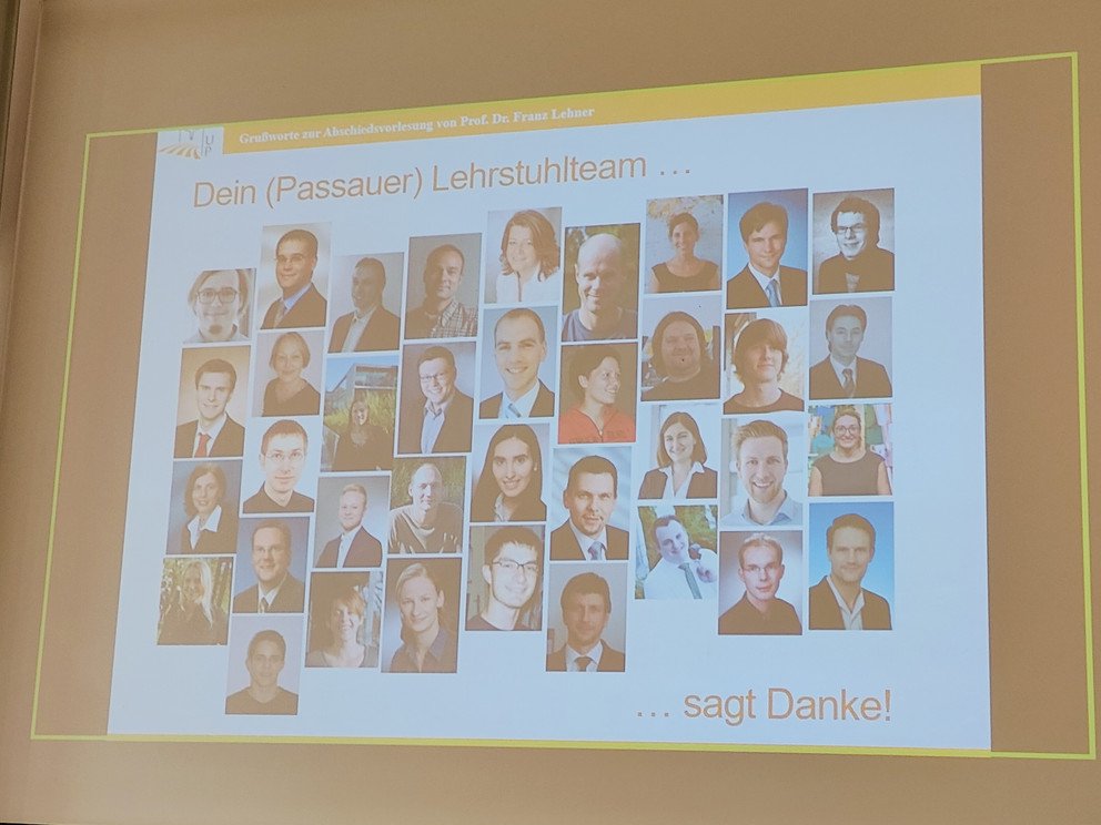 Image from Prof. Lehner's farewell lecture