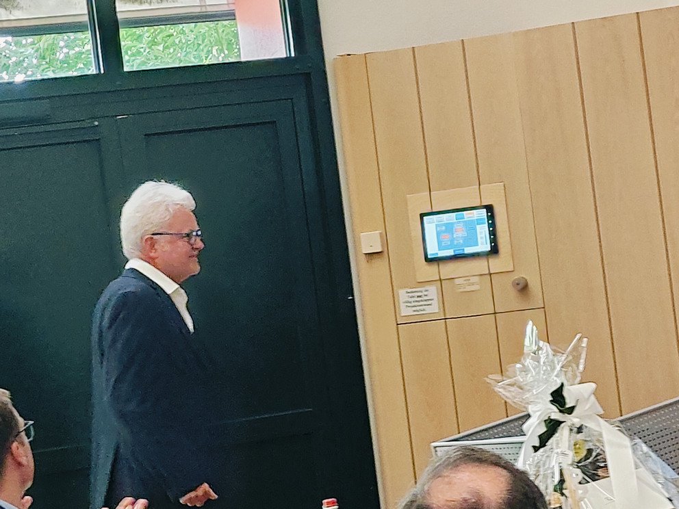 Bild aus der Abschiedsvorlesung von Prof. Lehner