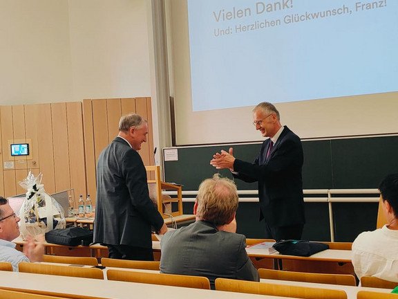 Image from Prof. Lehner's farewell lecture